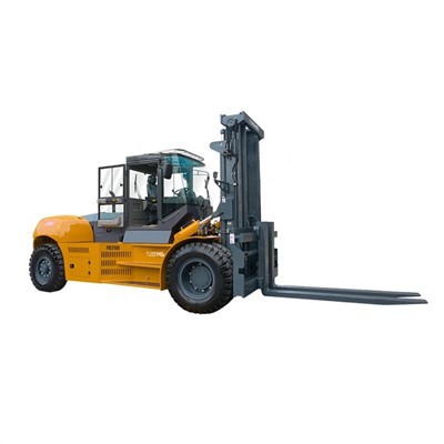 18 ton stor dieseltruck med gaffelställare